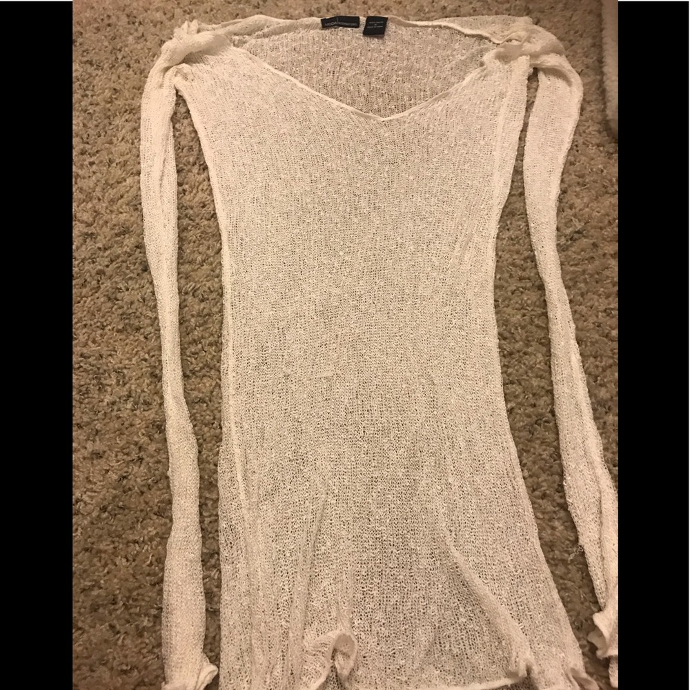 Victoria’s Secret White Swim Coverup